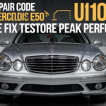 How to repair code u110b 0n a 09 Mercedes e350
