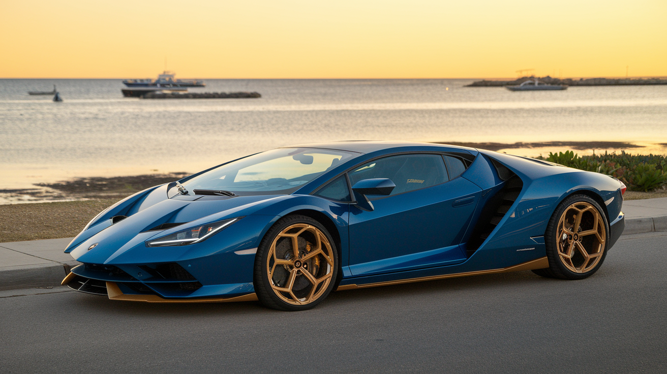 Lamborghini Gold Coast Blu Eleos