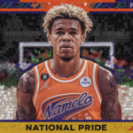 2021-21 Panini Mosaic LaMelo Ball National Pride Orange Wave