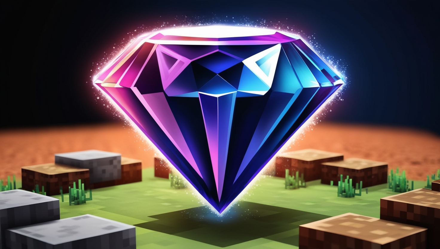 Diamond:lrxzd9btu5e= Minecraft