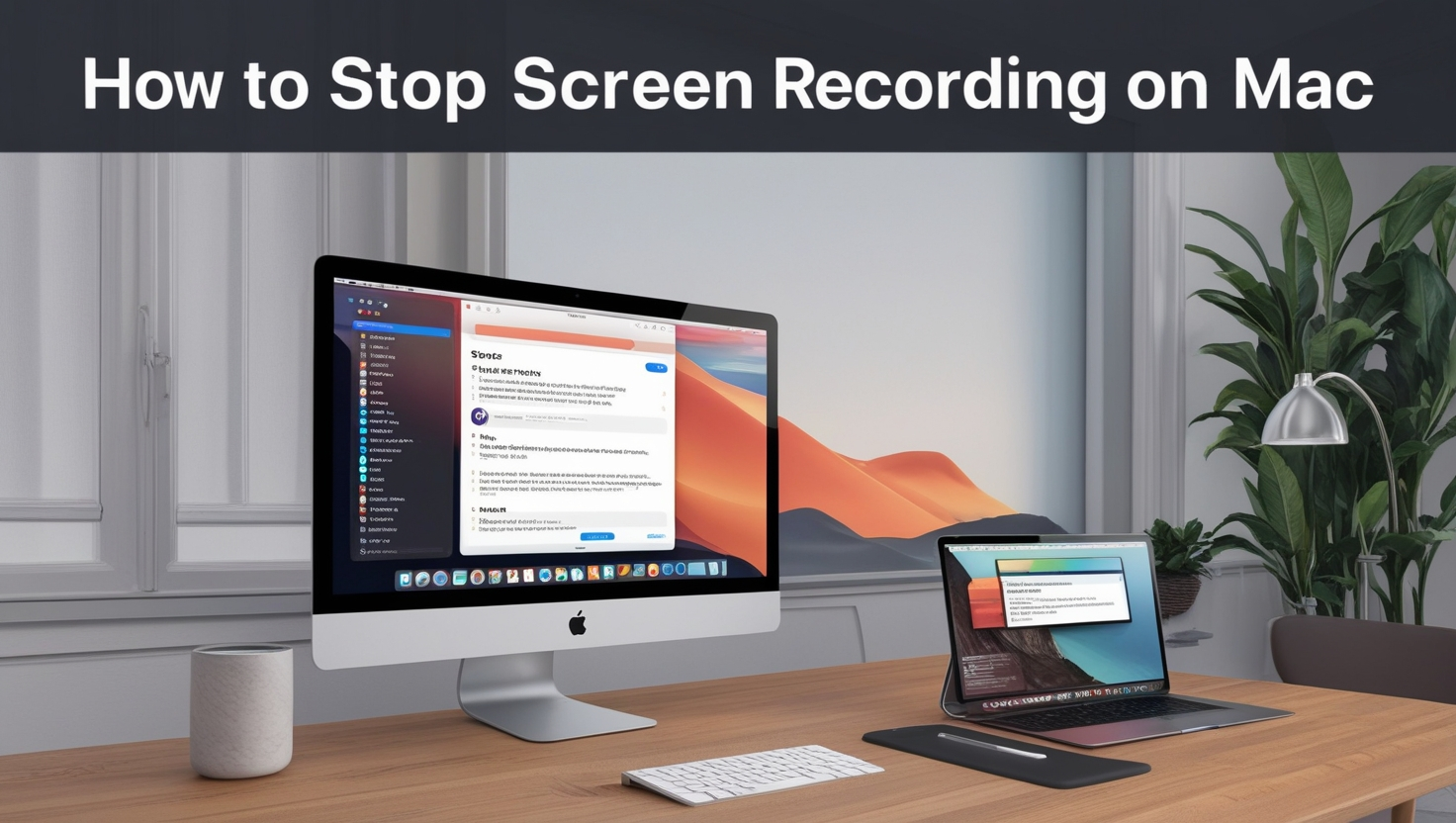 How to Stop Screen Recording on Mac