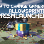 Gamerule Allowsprinting PrismLauncher