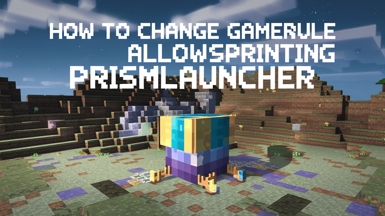 Gamerule Allowsprinting PrismLauncher