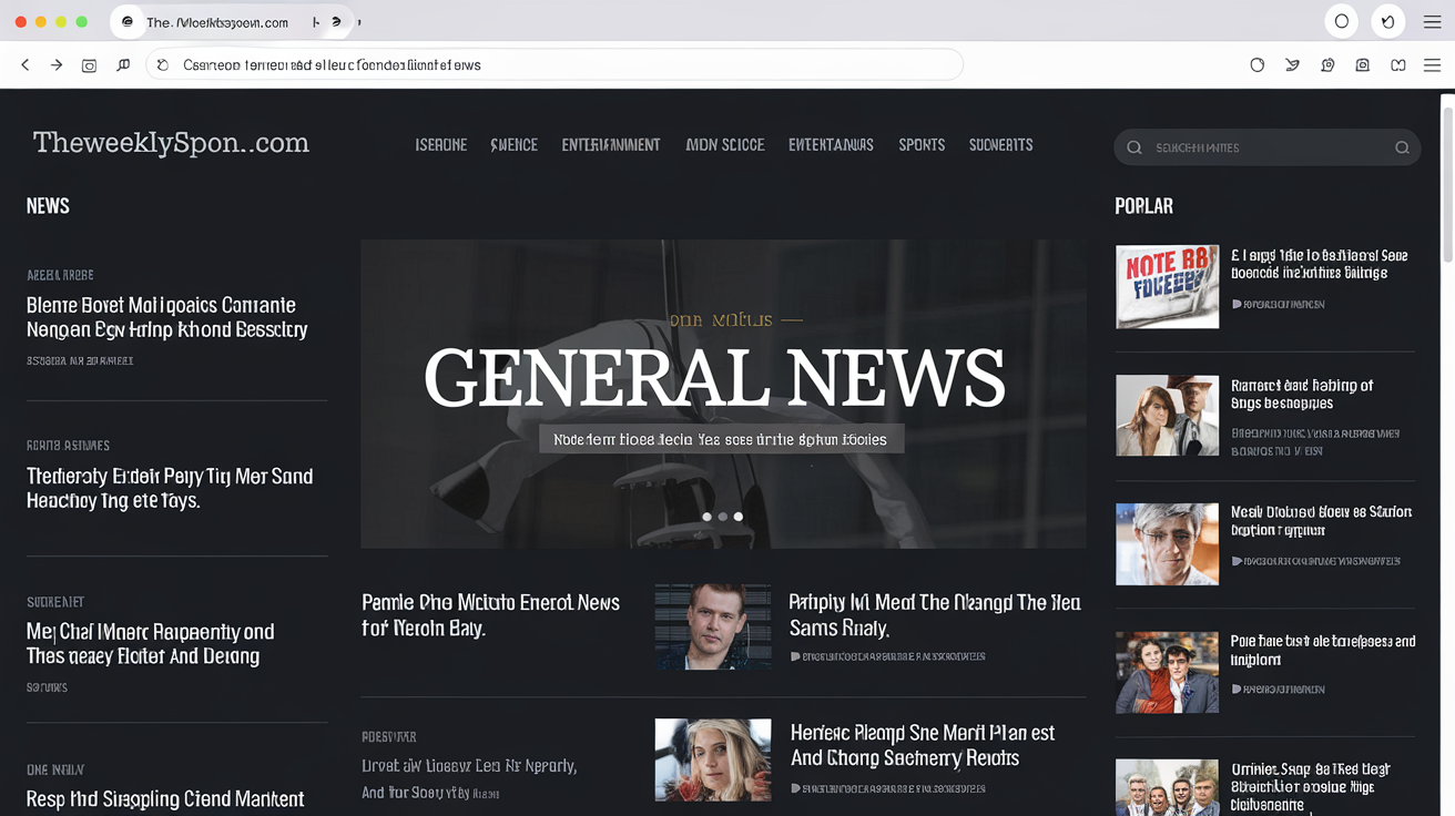 General News theweeklyspooncom